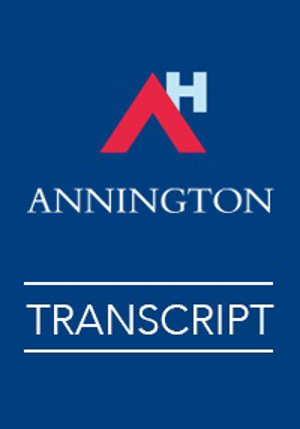 Download Annington Funding plc - Investor Update Conference Call - 25th November 2021